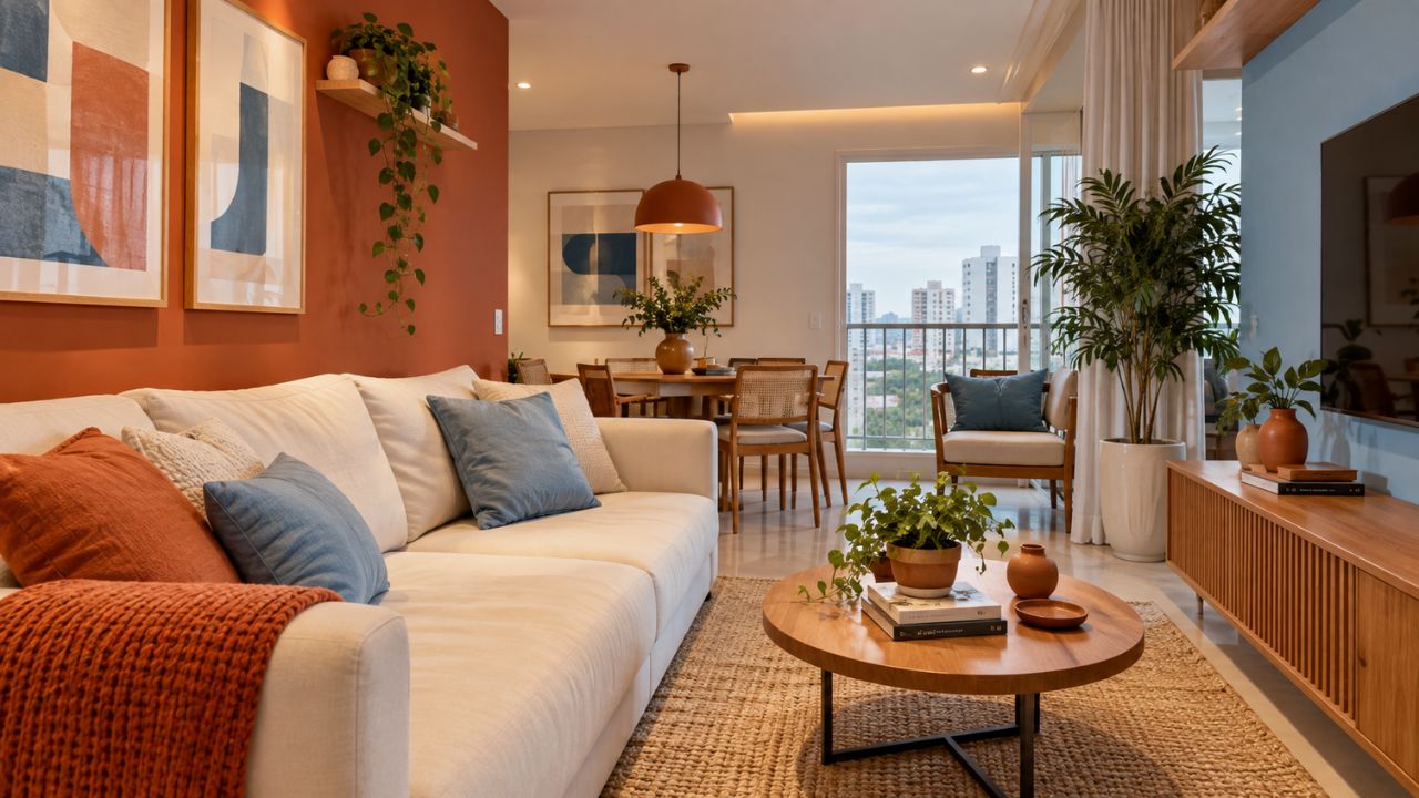 Combinação de cores na decoração: 5 misturas simples que dão personalidade à casa sem gastar com móveis novos