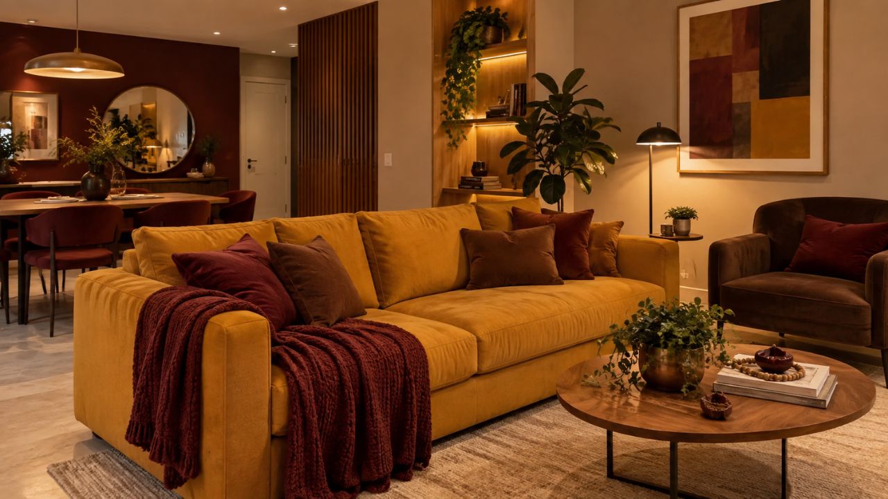 Combinação de cores na decoração: 5 misturas simples que dão personalidade à casa sem gastar com móveis novos