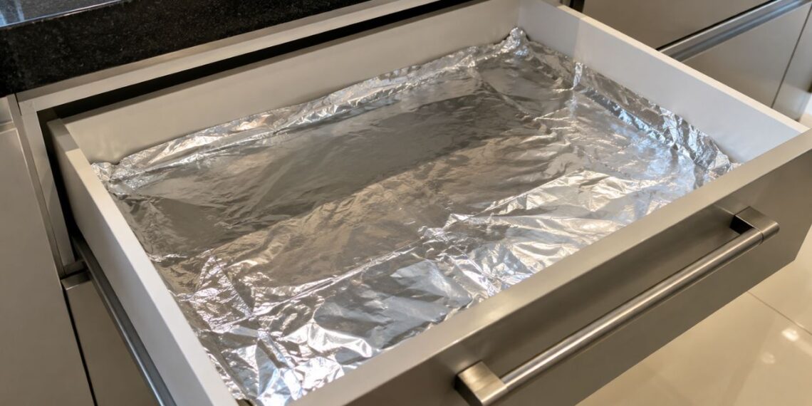 Papel alumínio na gaveta da cozinha: isso realmente funciona ou é só um hábito que sobrou do passado?