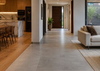 Piso ideal para cada ambiente da casa: arquiteta explica o que evitar e o que escolher no lugar