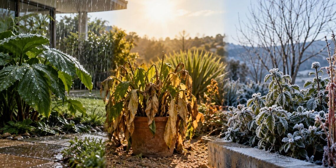 Paisagista explica como a chuva em excesso, o calor intenso e o frio afetam as plantas