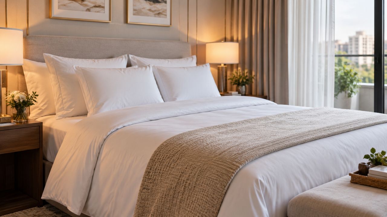 Quarto chique tem 3 elementos em comum: veja o que muda a percepção de luxo no ambiente sem gastar muito