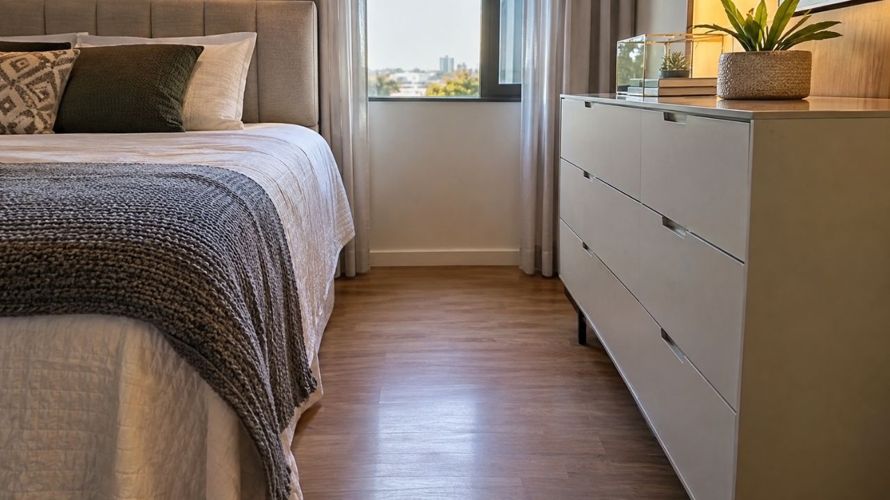 Um quarto planejado começa nas medidas certas: veja os centímetros que fazem diferença na circulação e no visual do ambiente