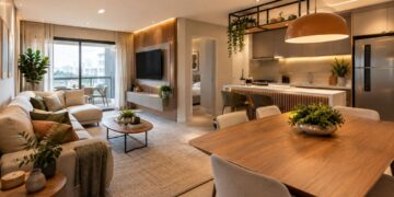 Sala integrada: os 3 erros de decoração que tiram a sensação de amplitude do ambiente