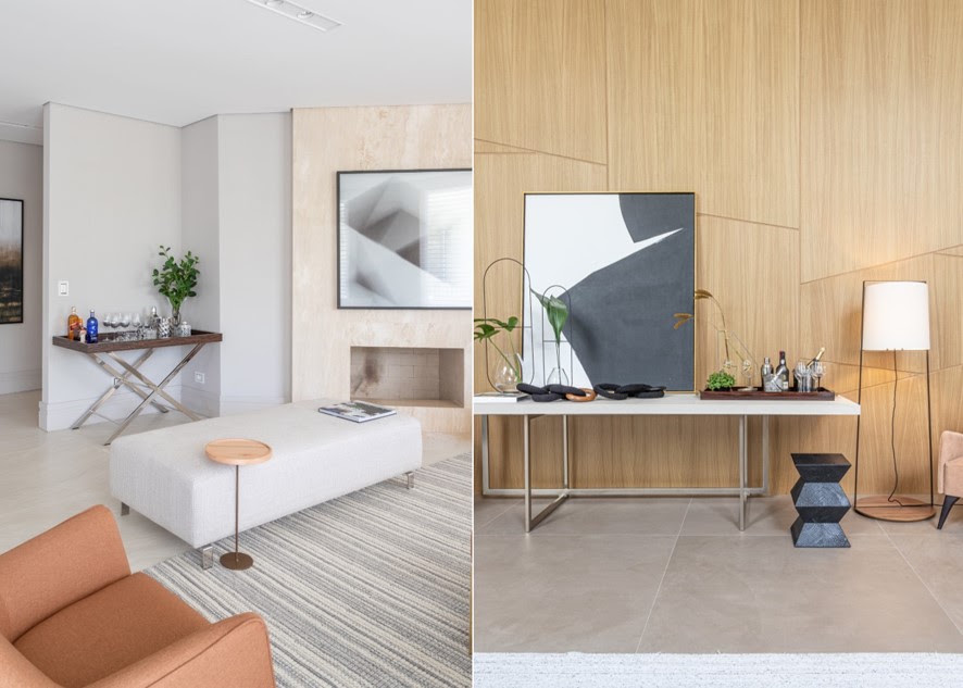 Sala de estar vira o centro da casa: arquiteta explica como o layout muda a forma de receber visitas