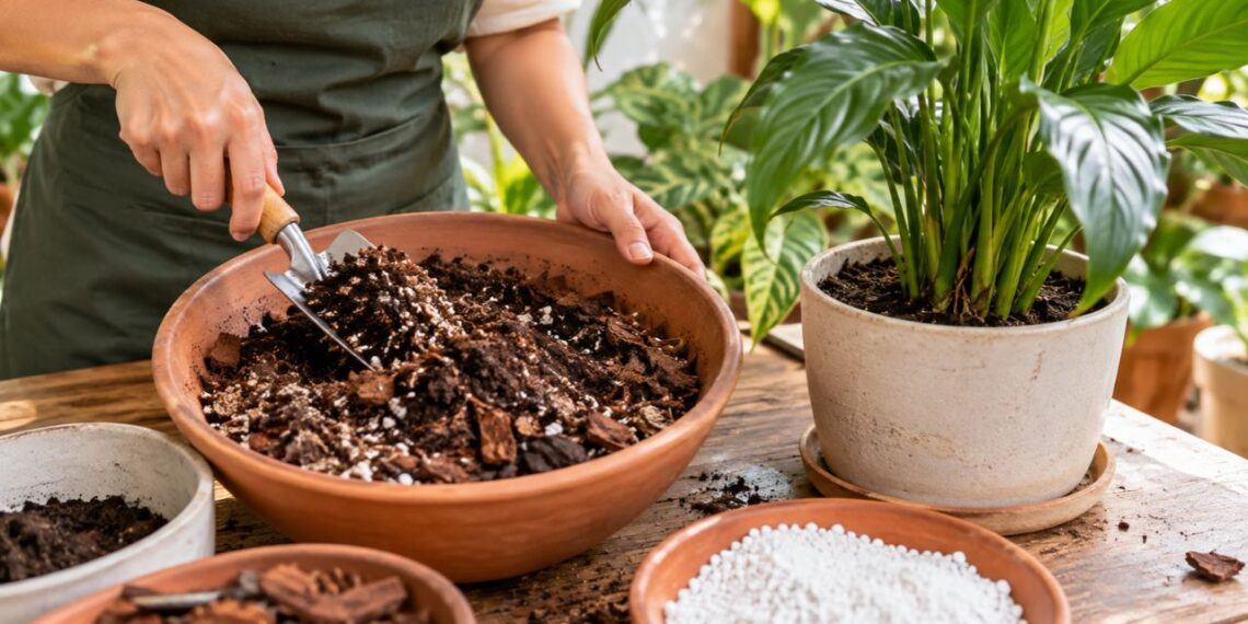 Terra mais solta realmente ajuda a planta a crescer? Entenda como a mistura caseira age na drenagem e no arejamento