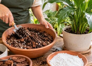 Terra mais solta realmente ajuda a planta a crescer? Entenda como a mistura caseira age na drenagem e no arejamento