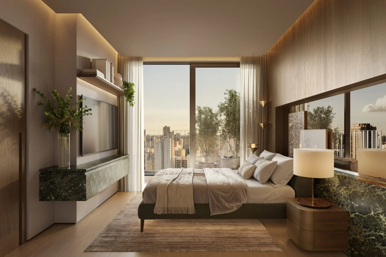 Novo prédio em Curitiba se inspira em Nova York e no estilo Art Déco; veja como será o projeto de interiores