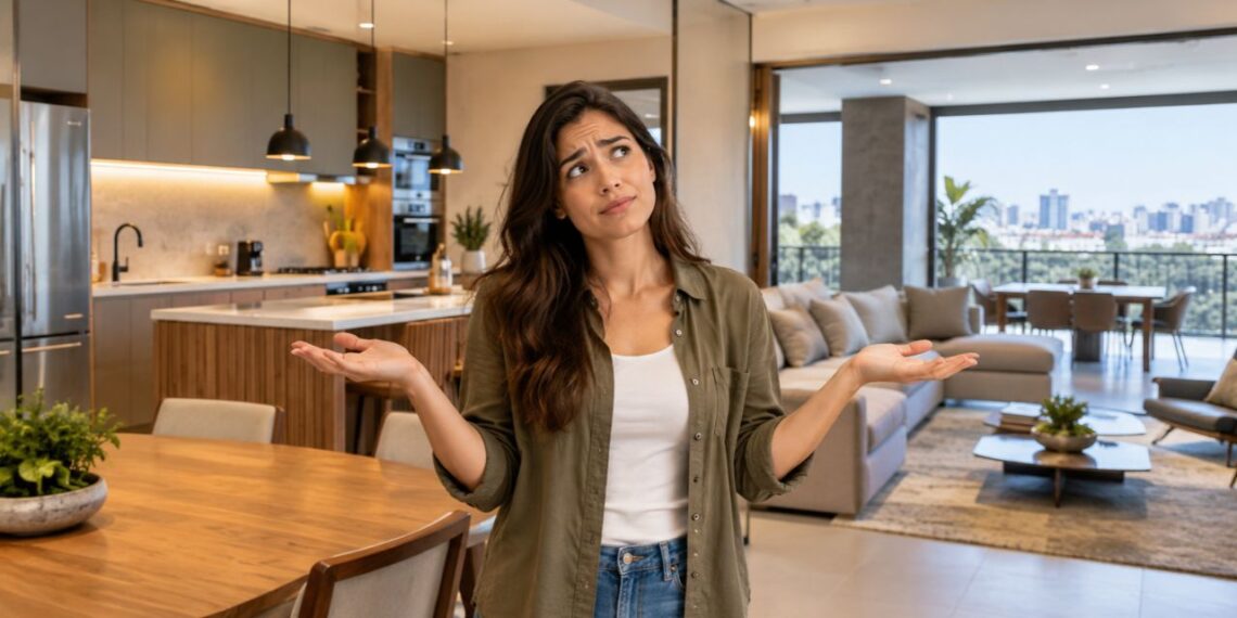 Cozinha, sala e varanda no mesmo ambiente têm um custo que o decorado não mostra: entenda antes de integrar sua casa