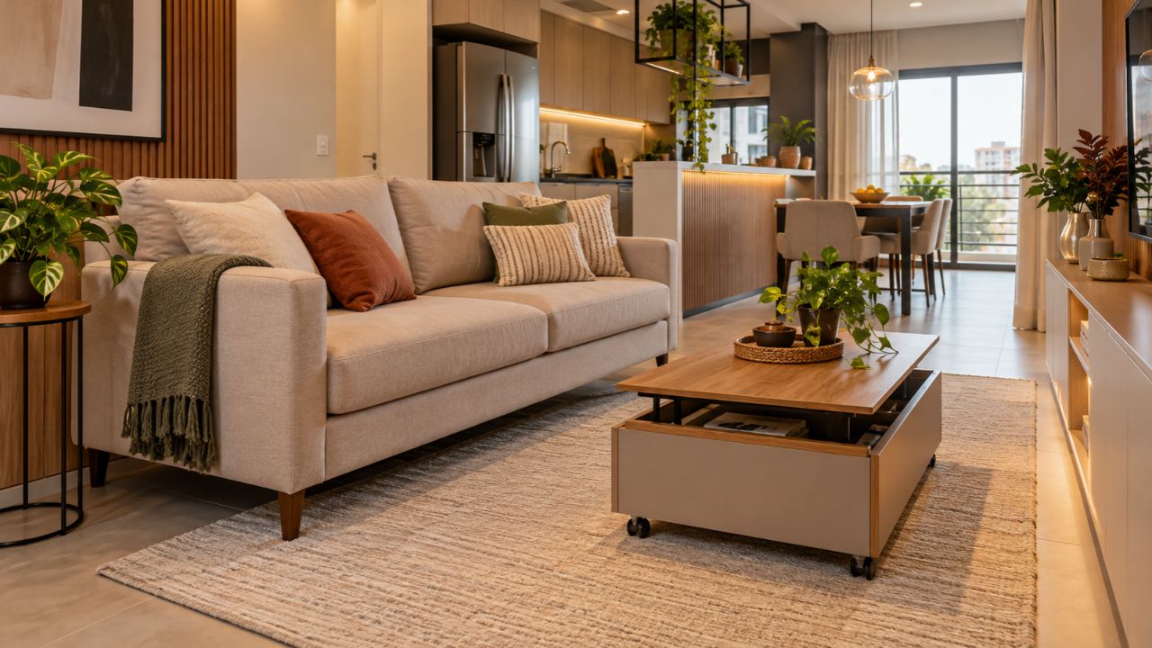 Apartamentos à venda crescem em Almirante Tamandaré: veja como decorar plantas compactas de até 55 m² sem perder espaço