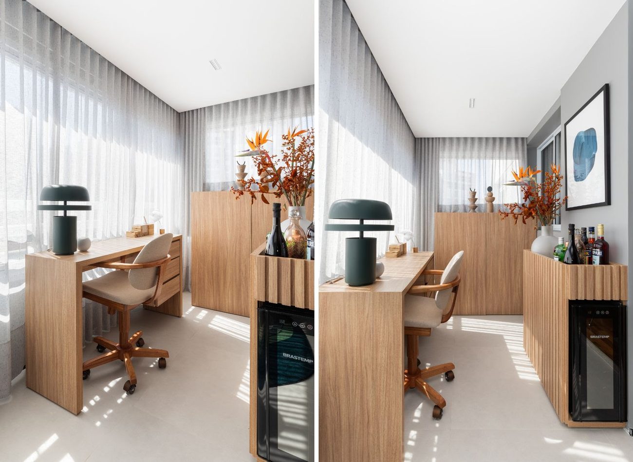Sem quebrar paredes, apartamento de 70 m² na Pompéia ganha nova atmosfera em 45 dias de obra