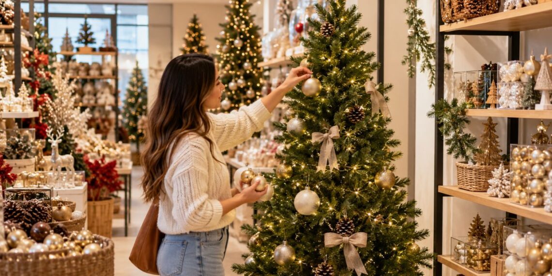 Árvore de Natal minimalista ganha força entre decoradores: veja como montar com poucos enfeites e luz quente