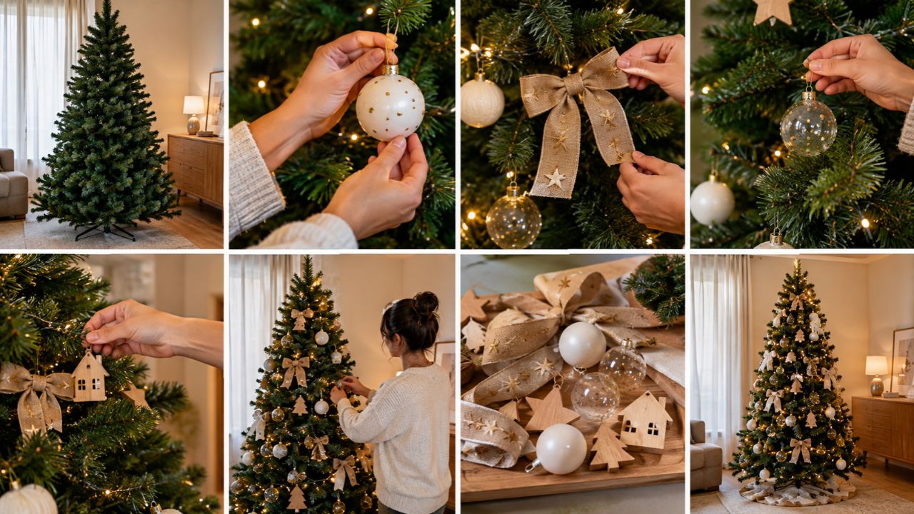dicas para enfeitar arvore de natal
ideias para decorar uma arvore de natal