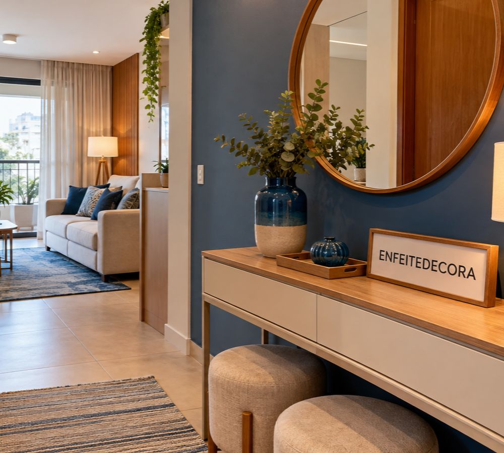 A cor azul deixou de ser um risco na decoração: veja como usar a cor com equilíbrio em qualquer cômodo