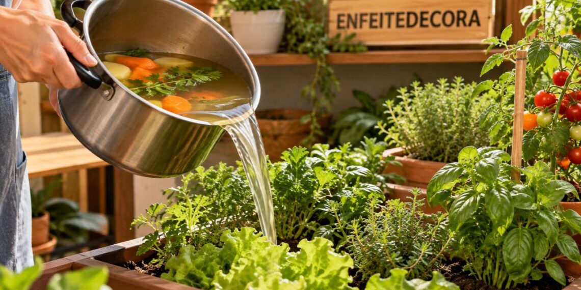 A água do cozimento dos legumes serve para regar plantas? Entenda se o truque funciona e quais cuidados ele exige na horta