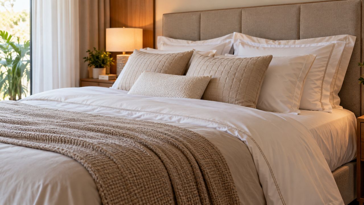 Lençol de 400 fios vira padrão em quartos de casal, mas uso errado na cama posta reduz a durabilidade do tecido