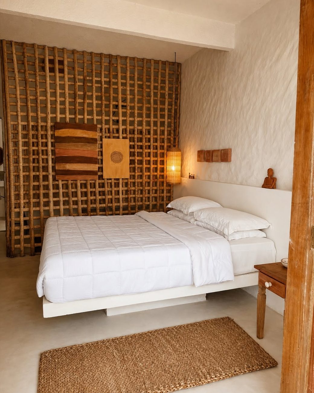 Casa de praia no extremo sul da Bahia troca o óbvio litorâneo pela taipa, pelo bambu e pela palha