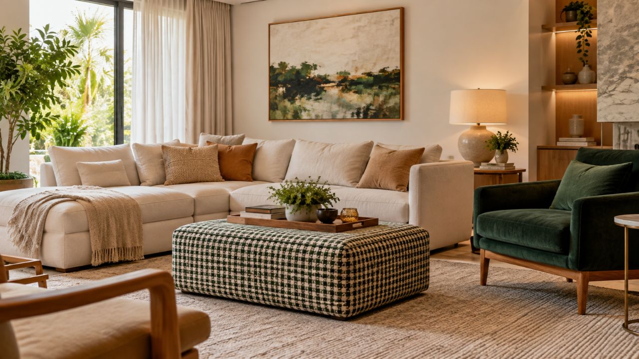 Casa neutra sai do óbvio com camadas de bege, off-white e branco; veja como ganhar profundidade sem perder a base clara