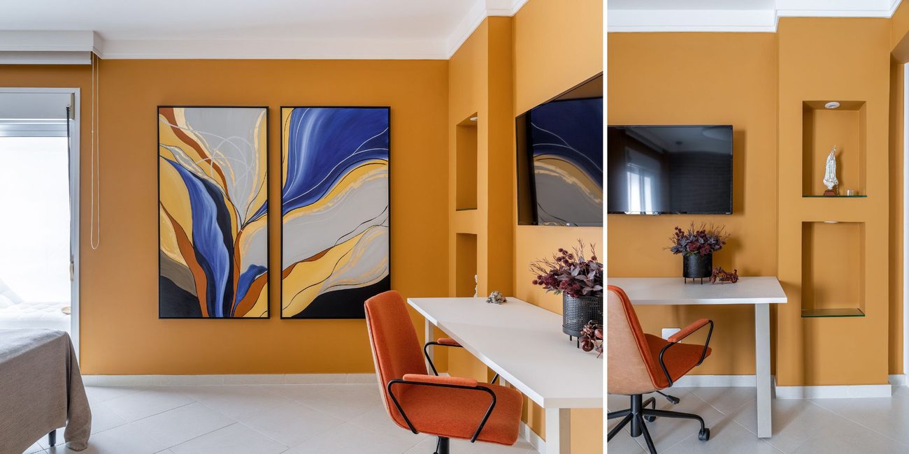 Paredes coloridas ganham protagonismo na decoração: veja como a cor define a personalidade de cada ambiente