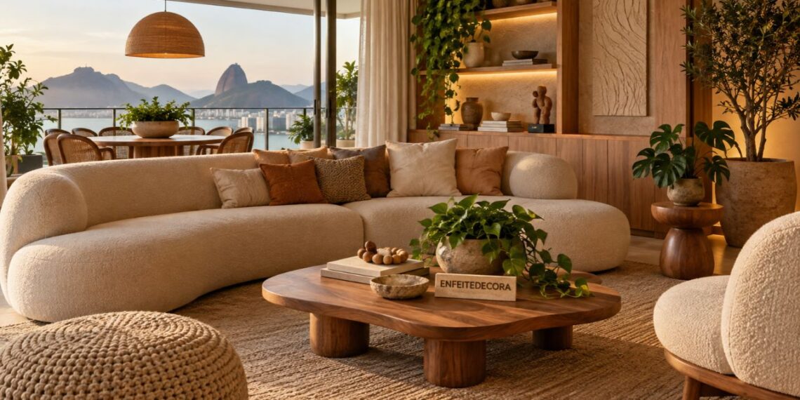 Por que o estilo orgânico está tomando conta das casas? Entenda a ligação entre textura natural e bem-estar