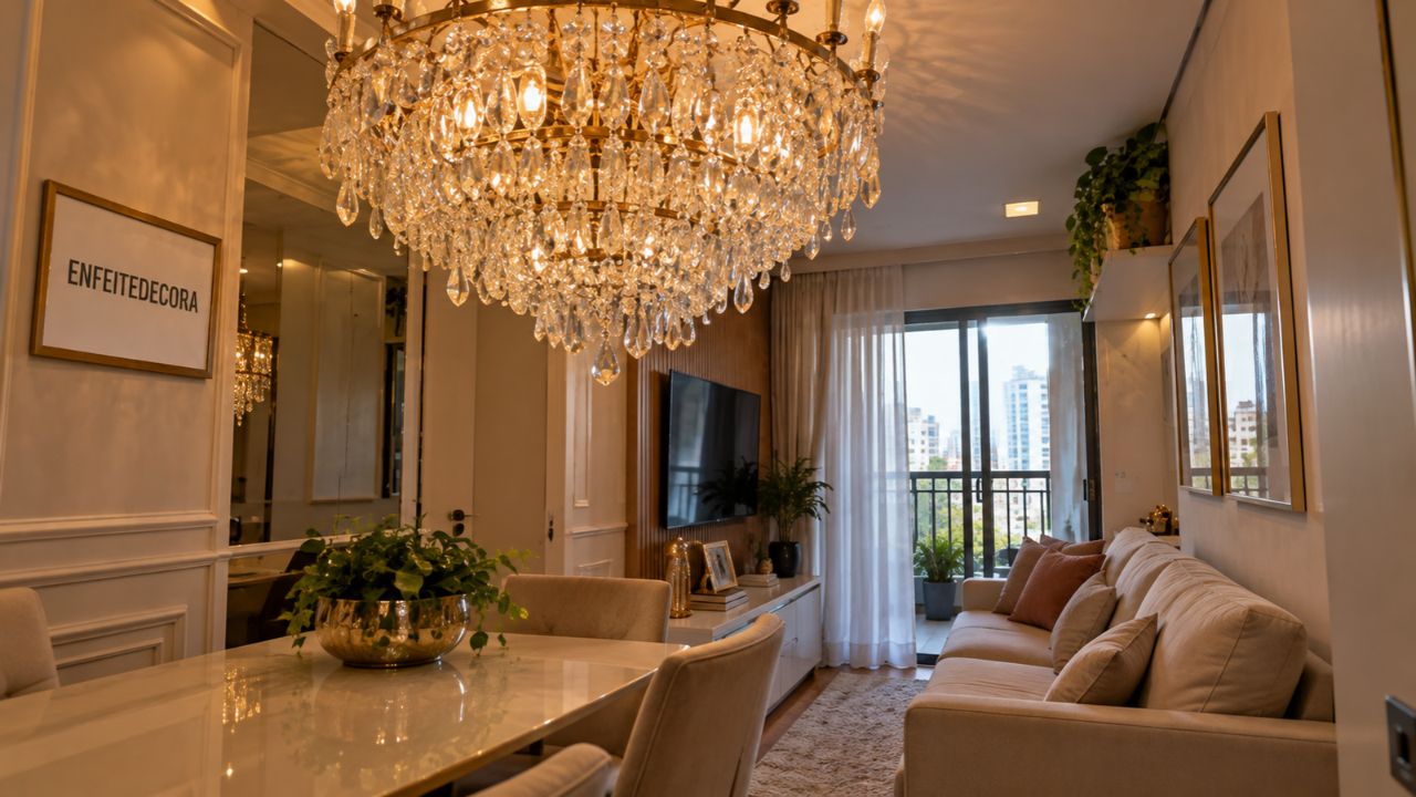 Decoração de interiores exige mais do que peças bonitas: entenda o critério que separa um ambiente elegante de um ambiente confuso