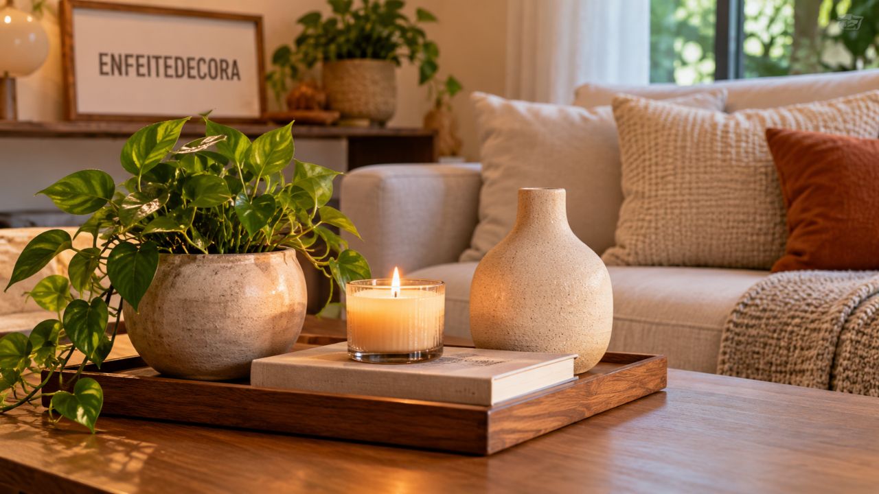 Regra dos ímpares: o truque de estilista que faz a decoração parecer pensada, não comprada