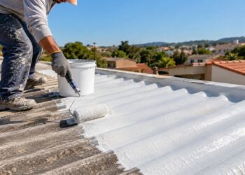 Manta líquida para telhado: as vantagens do produto e os casos em que ele elimina a infiltração sem troca de telhas
