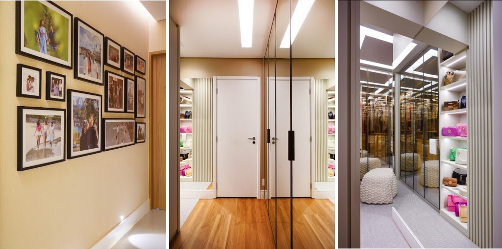 Integração de ambientes vira ponto alto de reforma em apartamento de 165 m²; veja como madeira e off white comandam a área social