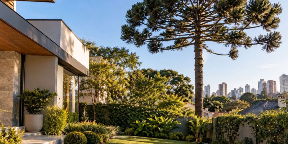 O IPTU em Curitiba pode ficar mais barato com o jardim certo; veja o que a prefeitura considera área verde para dar desconto