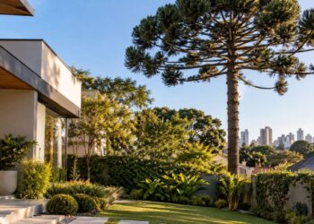 O IPTU em Curitiba pode ficar mais barato com o jardim certo; veja o que a prefeitura considera área verde para dar desconto