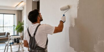 Pintura malfeita estraga até parede nova; curso técnico em Curitiba ensina o acabamento que falta na maioria das casas