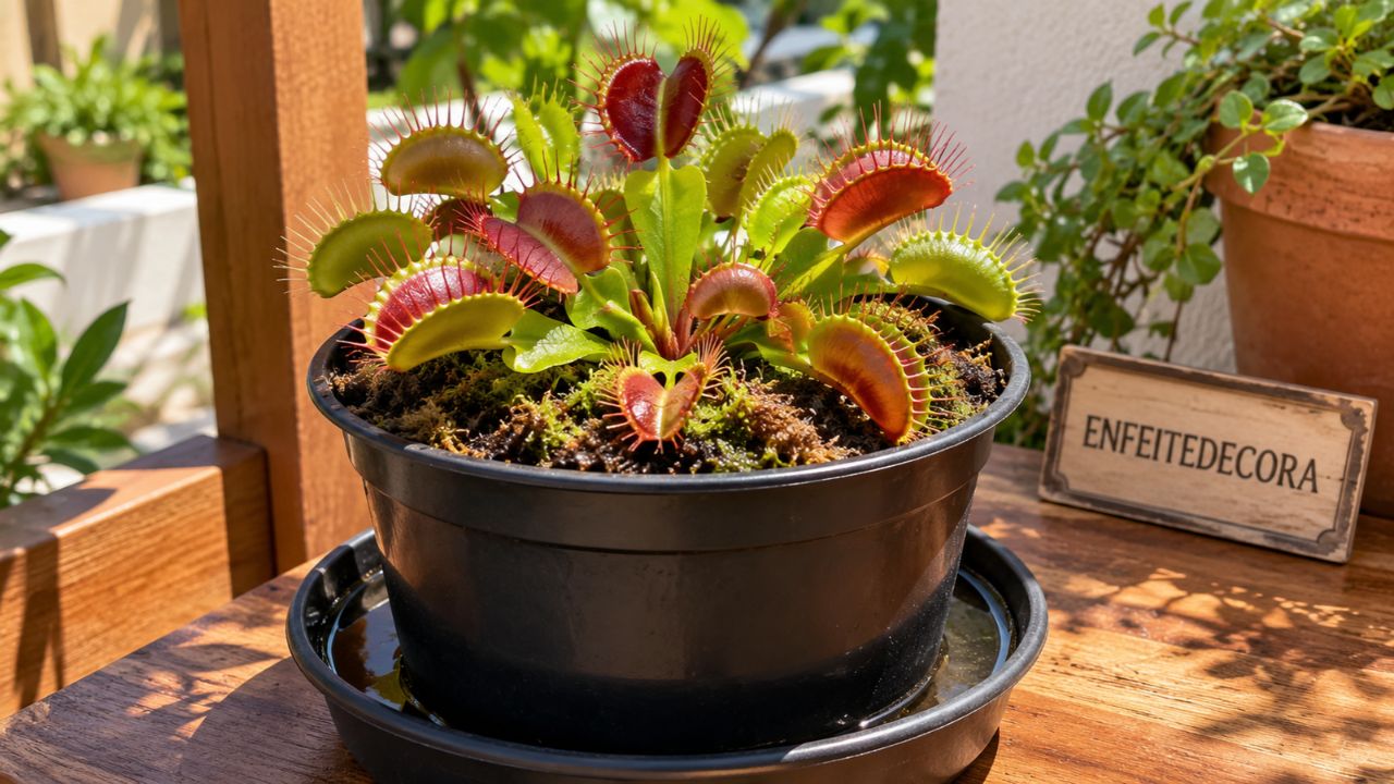 Sua planta carnívora sempre morre fácil? Veja o vaso ideal e o erro mais comum no cultivo