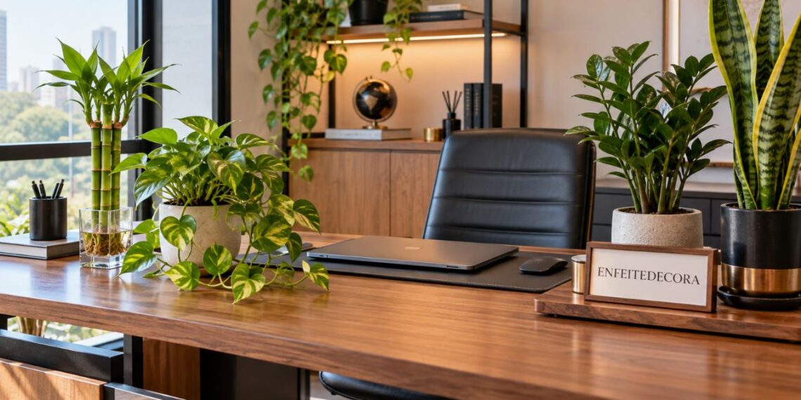 Qual planta sobrevive melhor na mesa do escritório sem dar trabalho?