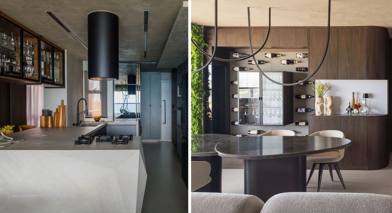 Apartamento de 103 m² em Salvador troca três suítes por duas e ganha vista para o mar em projeto assinado pela Vorá Arquitetura