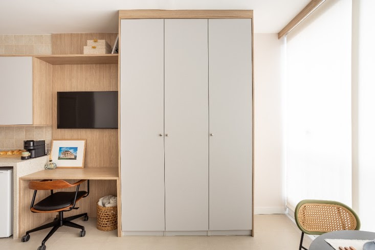 Como assegurar a privacidade em studios: o que define a arquitetura de interiores nesse formato