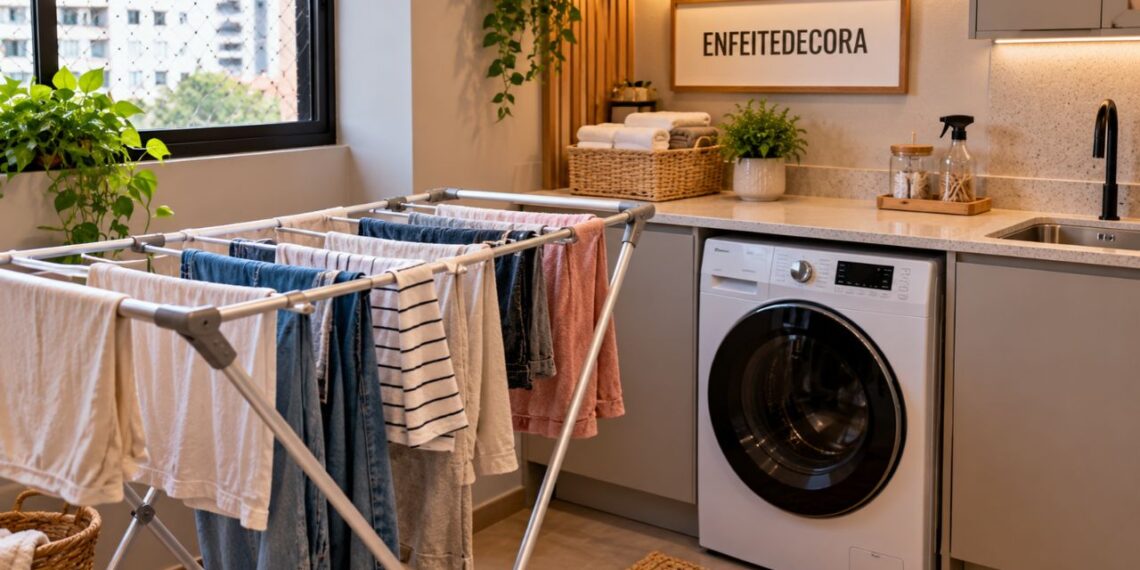 Por que a roupa seca dentro de casa fica com cheiro de mofo? O problema não é o ambiente, é o ar parado