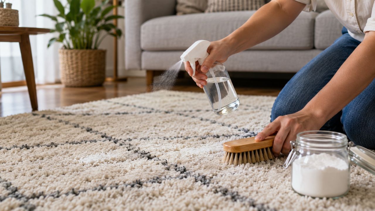 Tapete com cheiro ruim e cheio de ácaros? Entenda se o método do bicarbonato e vinagre funciona mesmo