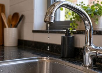 Torneira da cozinha pingando sem parar: você sabe quando o problema deixou de ter conserto?